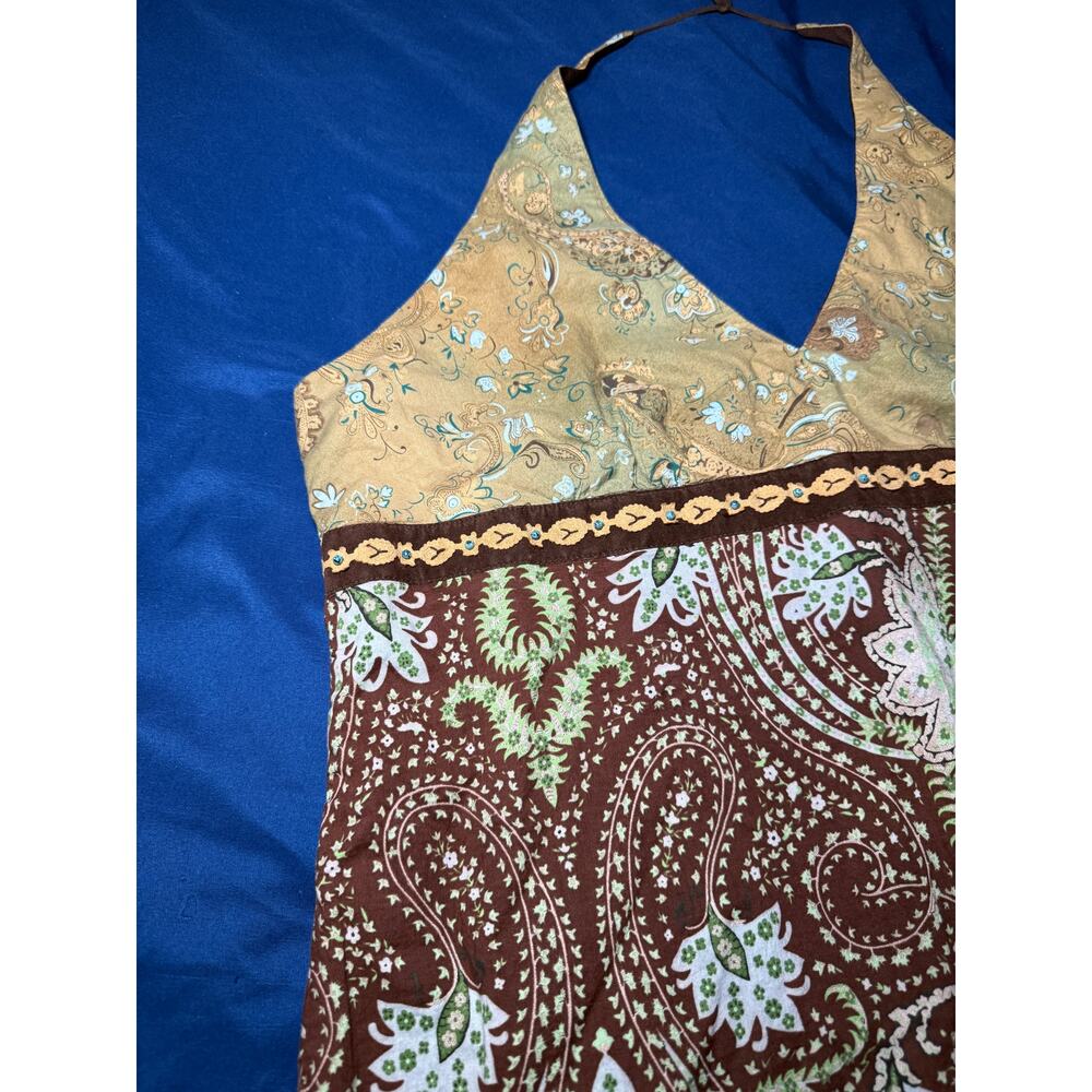 Xhilaration babydoll halter dress‎ womens XL y2k fairy boho festival 90s - Picture 2 of 8